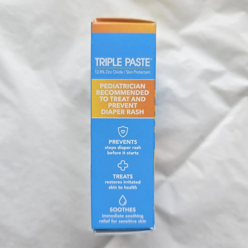 🍒 5/$20 new Triple Paste Skin Protectant Diaper Toddler Infant Childrens Cream